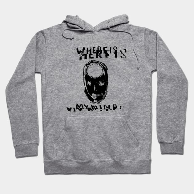 Where Is My Mind? - Pixies - Illustrated Lyrics Hoodie by bangart